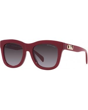 Michael Kors Mk2193U-39398G-52 Mk2193U 52 39398G Empire Square Sunglasses - Purple