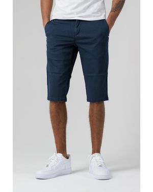 Monkee Genes Organic Cotton Slim Fit Chino Shorts - Blue