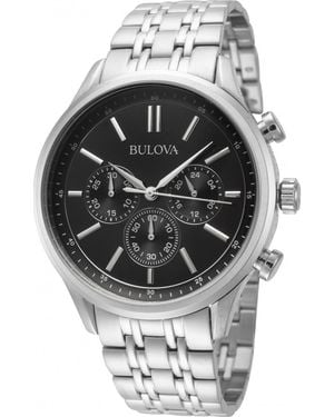 Bulova 96K107 Classic Watch - Grey