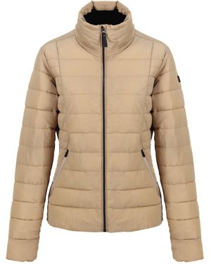 Regatta Ladies Keava Iii Baffled Padded Jacket (Barleycorn) - Natural