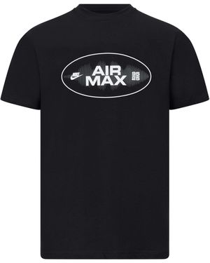 nike air max shirt black