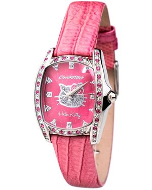 Chronotech Ct7094Ss-50 Ladies Watch - Pink