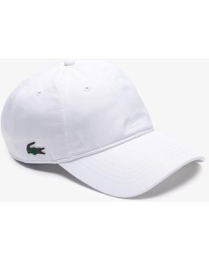 Lacoste Sport Lightweight Cap - White