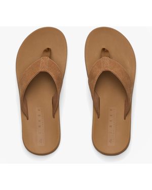 Reef The Nox Toe-Post Sandals Tobacco - Natural