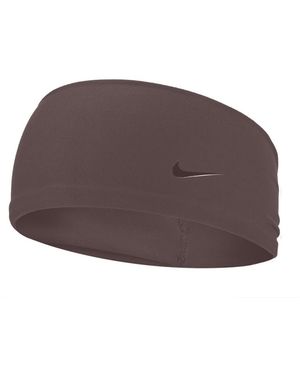 Nike Fury Elevate Dri-Fit Wide Band Headband (Tattoo) - Brown