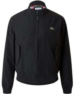Lacoste Water Repellent Twill Jacket - Black