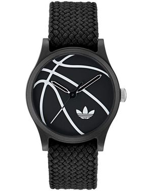 adidas Analog Nylon Watch - Black