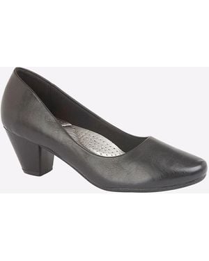 Boulevard Clermont Court Shoes - Grey