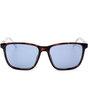 Guess Gu7760 Tortoiseblue Sunglasses - Black