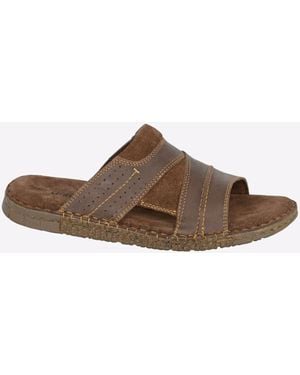 Roamer Ontario Mule Sandal - Brown