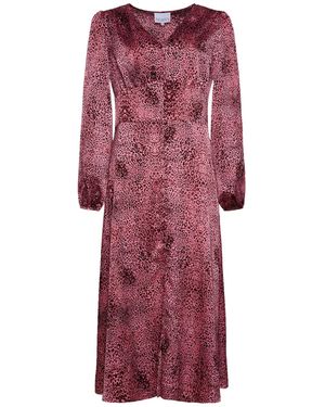 Noella Patty Lange Jurk - Rood