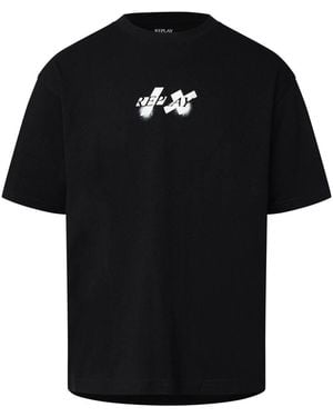 Replay X Martin Garrix T Shirt - Black
