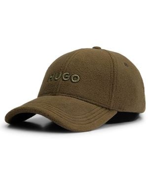 HUGO Accessories Jake-Fl Fleece Cap - Green