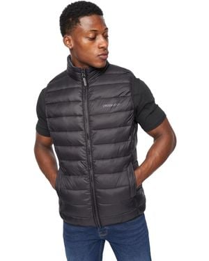Crosshatch Gattering Gilet (zwart) - Grijs
