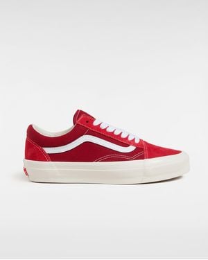 Vans Premium Old Skool Trainers - Red