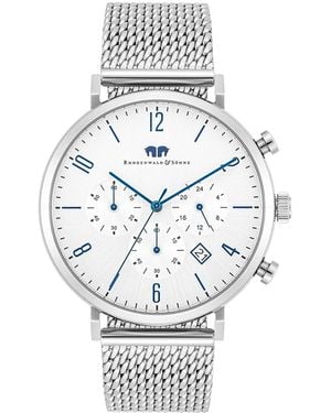 Rhodenwald & Söhne Stainless Steel Watch 42Mm - Metallic