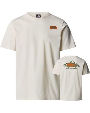 The North Face Great Outdoors Graphic T-Shirt Dune Cotton - White