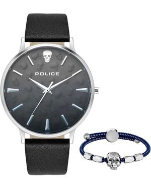 Police Watch Quartz Stainless Steel - Grey
