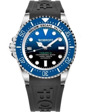 Bobroff Watch Automatic Stainless Steel - Blue