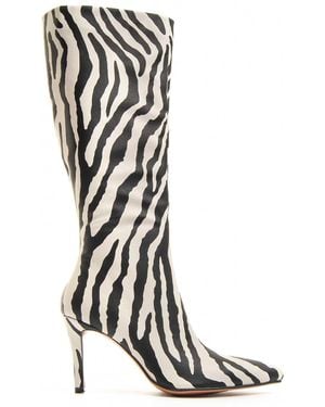 Montevita Heeled Boot Animant - Black