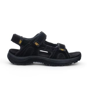 Caterpillar Leather Giles Trekking Sandals - Black