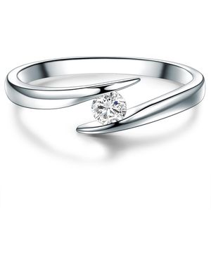 Trilani Sterling Ring - Metallic