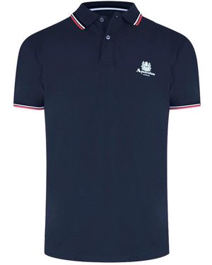 Aquascutum Active Cotton Polo - Blue