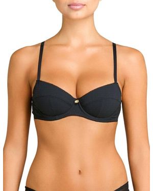 Coco De Mer Pen-005-01 Muse Penelope Balcony Bra - Blue