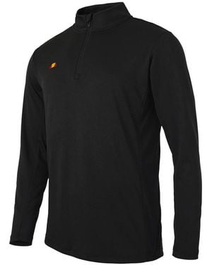 Ellesse Rolbi Quarter Zip Top - Black