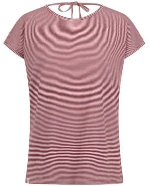 Trespass Ladies Mirela Striped Top (Claret) - Pink