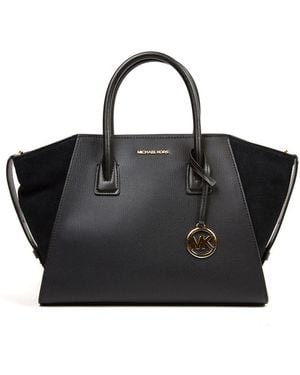 Michael Kors Avril Grote Schoudertas - Zwart