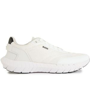 BOSS Motion Runn Trainers - White