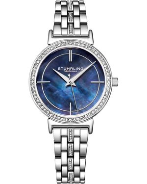 Stuhrling Mosaic 3987 Quartz 33Mm Classic - Blue