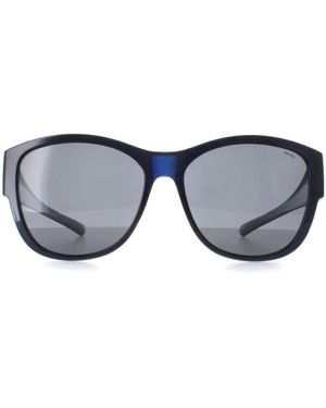 INVU Round Transparent Polarized E2102 - Grey