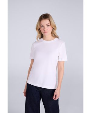 Mountain Warehouse 'Everyday Fit' T-Shirt Sun Protection Breathable Tee Cotton - White
