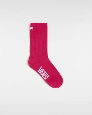 Vans Kickin It Crew Sock 6.5-10 1 Pack Socks - Pink