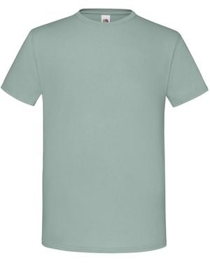 Fruit Of The Loom Volwassen Iconisch T-shirt (salie) - Groen