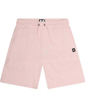 Weekend Offender Scandium Sweat Shorts (Pale) Cotton - Pink