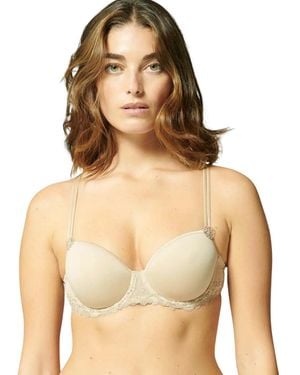Simone Perele Delice 3D Spacer Moulded Padded Bra - Natural