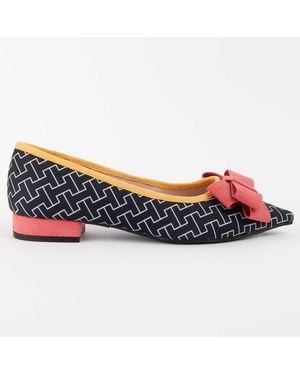 Montevita Ballet Flats Baleri4 - Blue