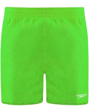 Speedo Stretch Waist 16" Swimming Shorts 8 12185A650 - Green