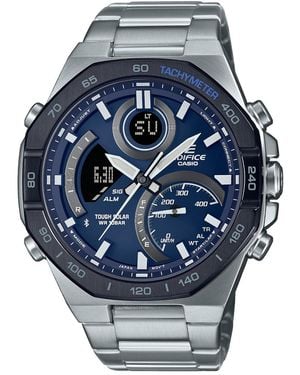 G-Shock Edifice Watch Ecb-950Db-2Aef Stainless Steel - Blue