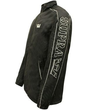 Supra Wired Windbreaker Jacket Textile - Black