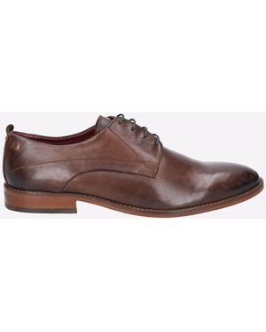 Base London Script Shoes - Brown