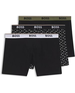 BOSS Boxerbr 3P Powe - Black