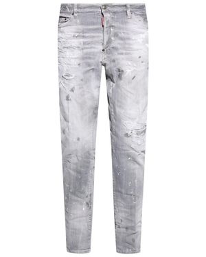 DSquared² Light Skater Jeans Cotton - Grey