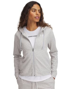 Under Armour Rival Terry Full-Zip - Grey