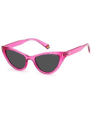 Polaroid Cat Eye Sunglasses Pld6174S Style - Pink