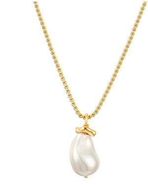 YOKOAMII Necklace Metal - Metallic