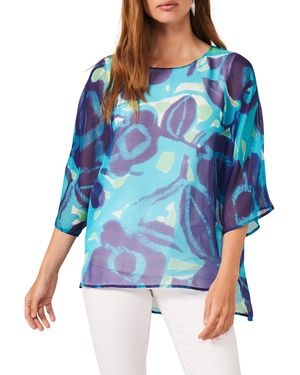Phase Eight Delainey Silk Blouse - Blue